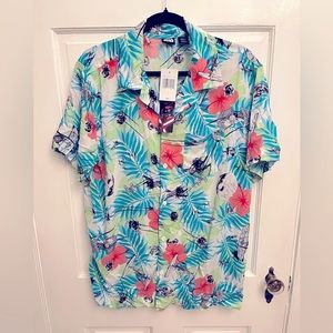 Star Wars Hawaiian Button Down Shirt - Disney - Large - New w/ Tags
